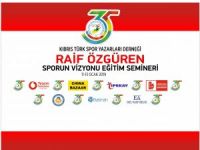 Spor yazarları seminerde buluşacak