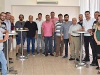 Spor yazarları bayramlaştı