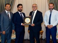 Akıncı, KTSYD’yi kabul etti