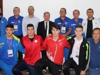 Konuk heyetler Spor Dairesi’ndeydi
