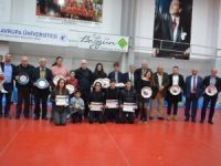 Masa tenisinde yeni yıl resepsiyonu yapıldı