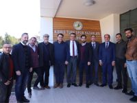 Erhürman ve ekibi KTSYD’yi ziyaret etti