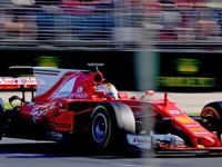 İlk yarışın zirvesi Vettel'in
