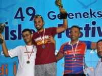 39 sporcu yarıştı