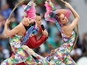 Dünya Kupası görkemli başladı