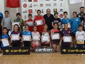 Badmintonda Öztürk ve Mertdin şampiyon