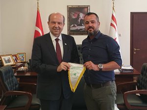 Gazioğlu’ndan Başbakan Tatar’a ziyaret