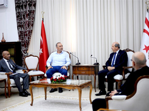Sertoğlu ve BTM temsilcileri, Tatar ile görüştü