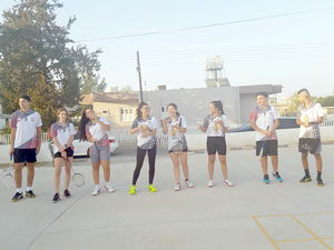 Çocuklara badminton sporu tanıtıldı