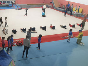 Dr. Fazıl Küçük Cimnastik Salonu’nda faaliyetler başladı