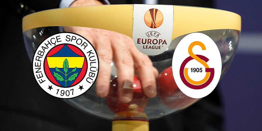 Fenerbahçe ve Galatasaray'ın grupları belli oldu