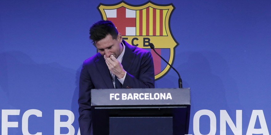Messi’nin gözyaşları
