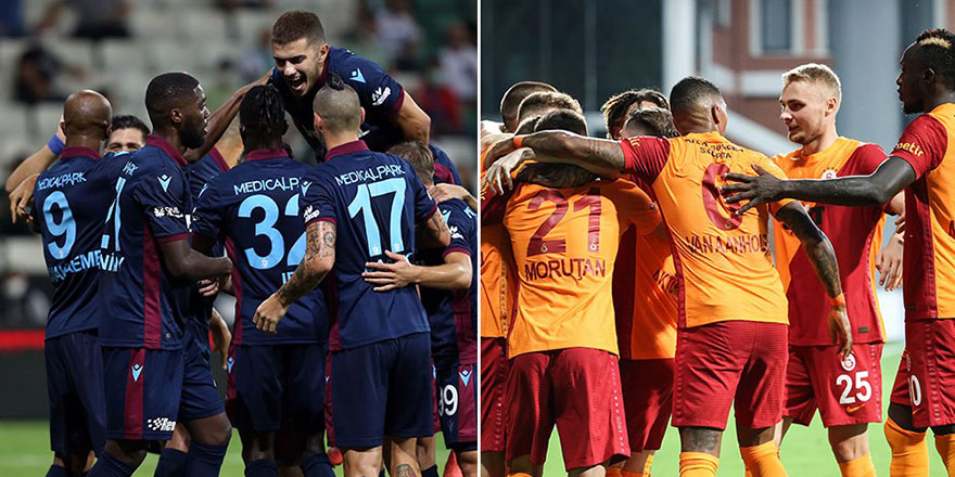 Trabzonspor ile Galatasaray  arasında zorlu randevu
