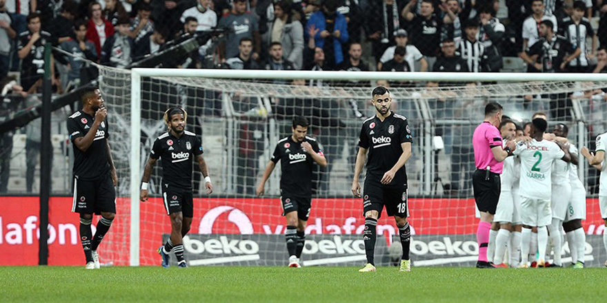 Beşiktaş kayıplarda: 0-4