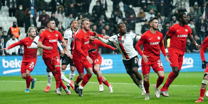Beşiktaş tek golle kazandı: 1-0
