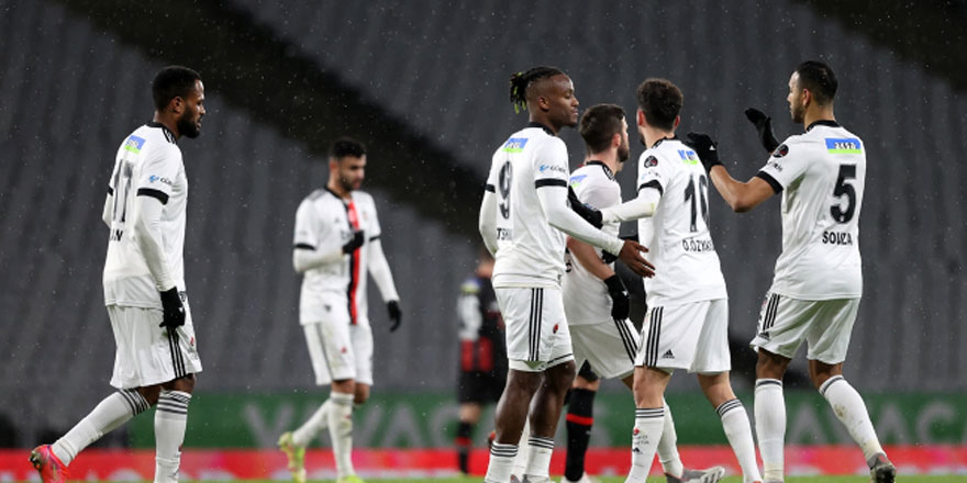 Beşiktaş tek golle geçti: 0-1