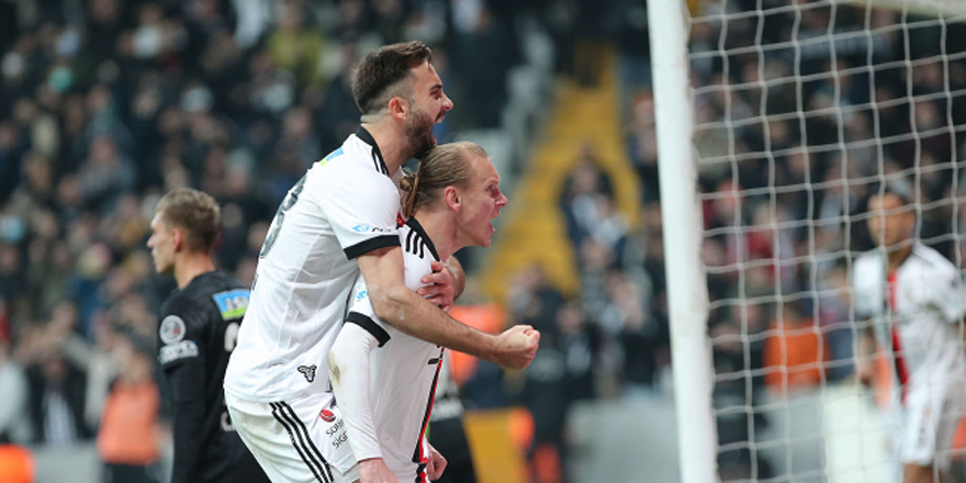 Beşiktaş tek golle kazandı: 1-0