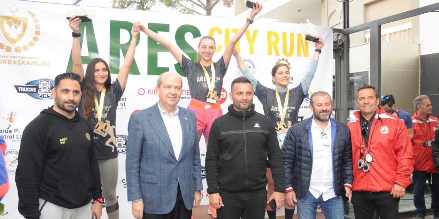 Lefkoşa'da Ares City Run heyecanı yaşandı