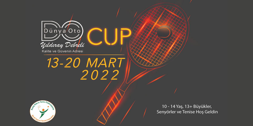 Teniste Dünya Oto Cup başlıyor…