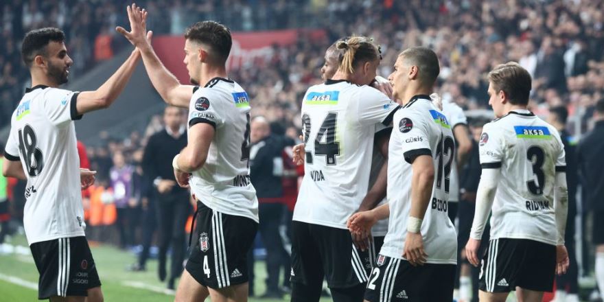 Beşiktaş farklı kazandı: 4-1