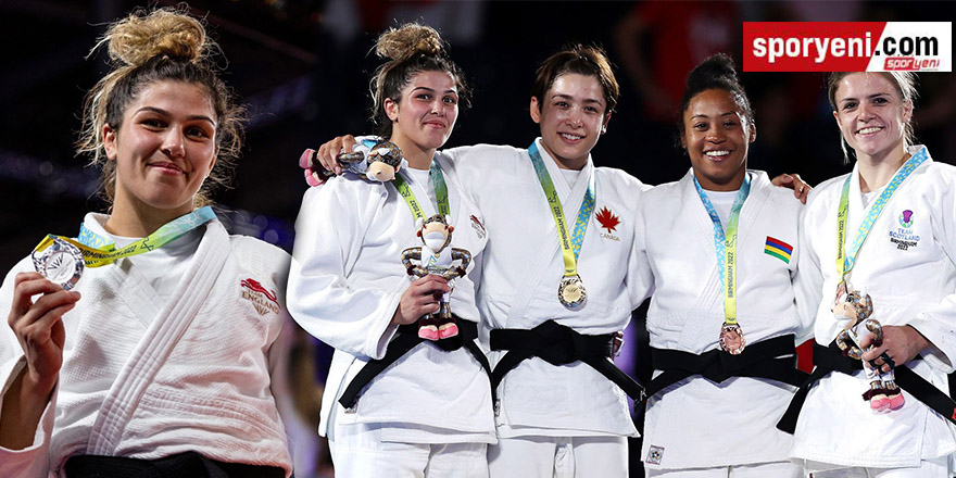Kıbrıslı Tük judocu İngiltere için gümüş madalya kazandı