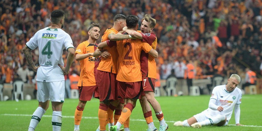 Galatasaray maç fazlasıyla lider
