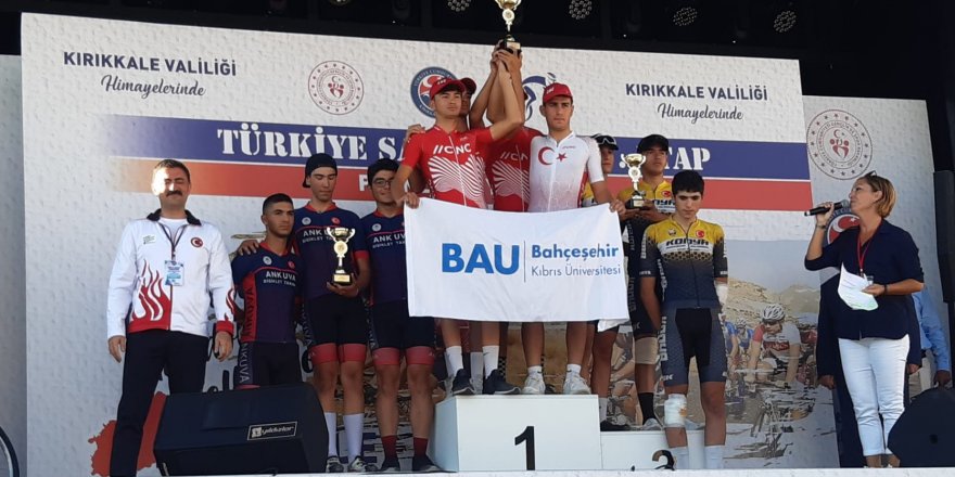 Yıldız bisikletçiler Kırıkkale’ye damga vurdu