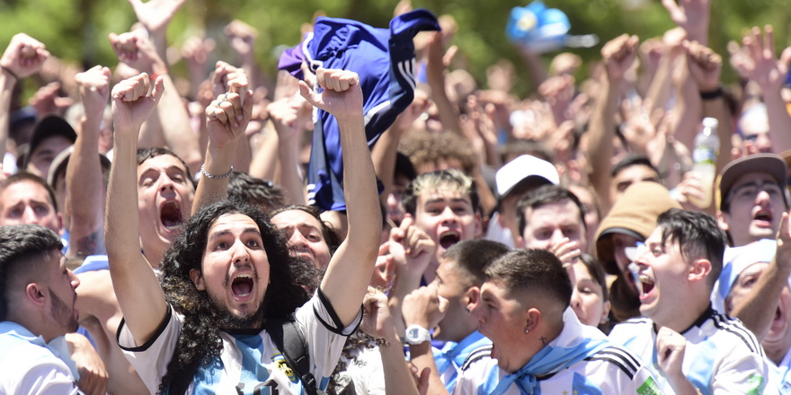 Arjantin halkı şampiyonluğu coşkuyla kutladı