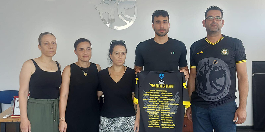 Erten Gazi'den Şampiyon Melekleri Yaşatma Derneği'ne ziyaret