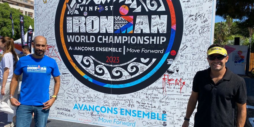 Hüseyin ve Kemal Ironman Dünya Şampiyonası için Fransa’da