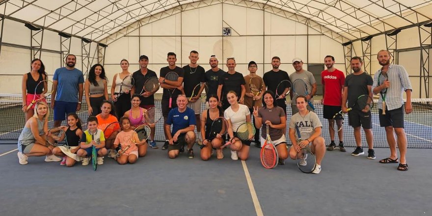 Teniste antrenörlük kursu ve milli takım kampı devam ediyor
