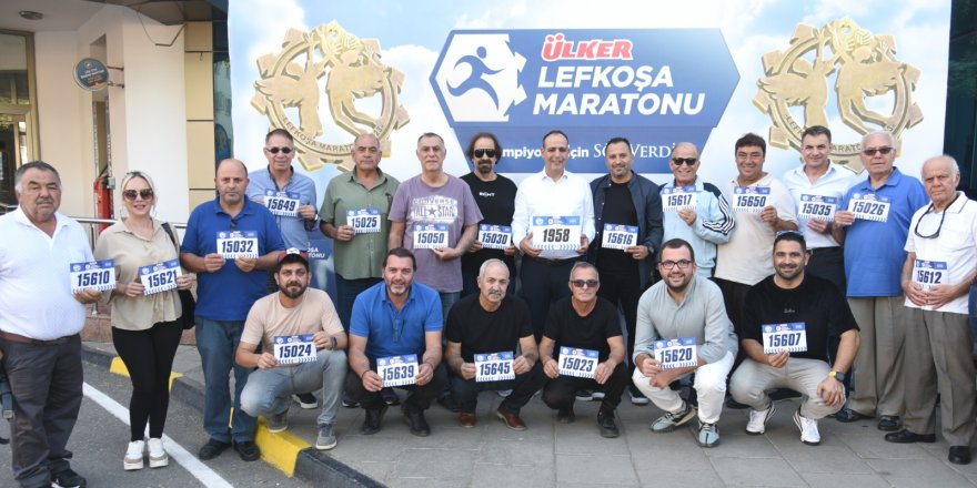 Spor yazarlarından maratona destek