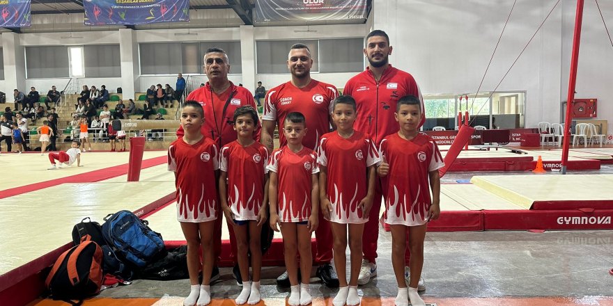 Cimnastikçilerimiz Türkiye beşincisi