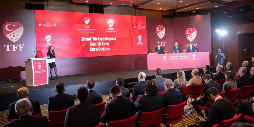 Türkiye Kupası'nda eşleşmeler belirlendi