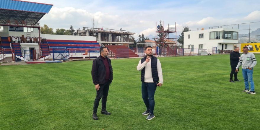 Cihangir Stadı, dev maça hazır