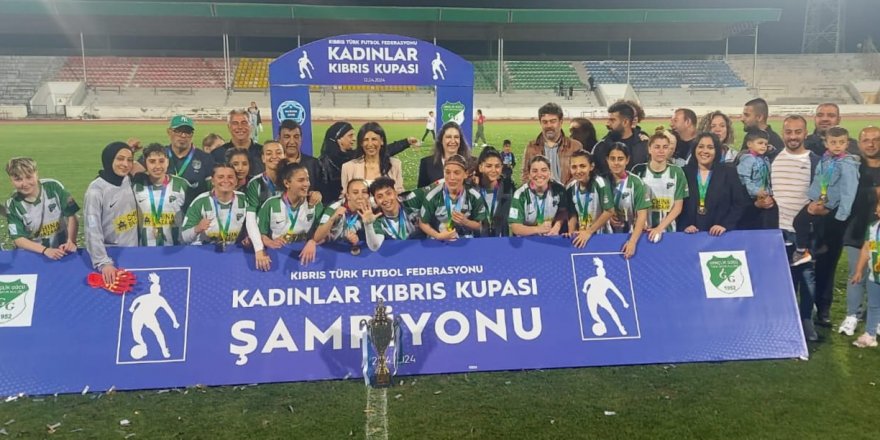 Kadınlar Kıbrıs Kupası'nda zafer G. Gücü'nün
