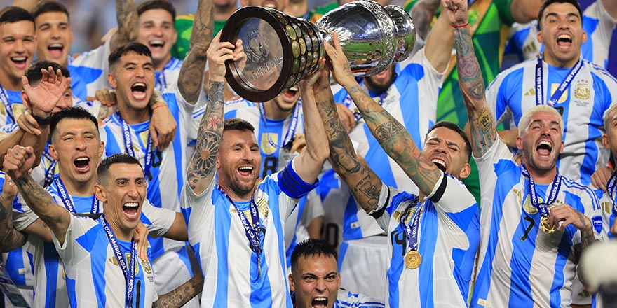 Copa America şampiyonu Arjantin