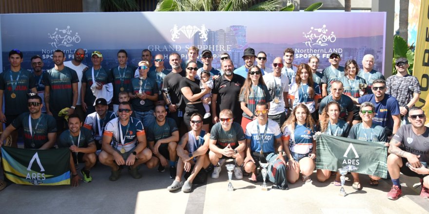 ‘Northernland Triatlon’da ödül coşkusu yaşandı