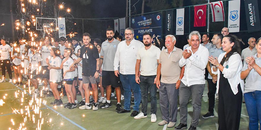 Girne’de streetball heyecanı yaşandı