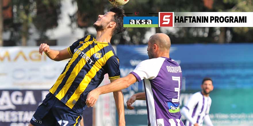 Futbolda haftanın programı