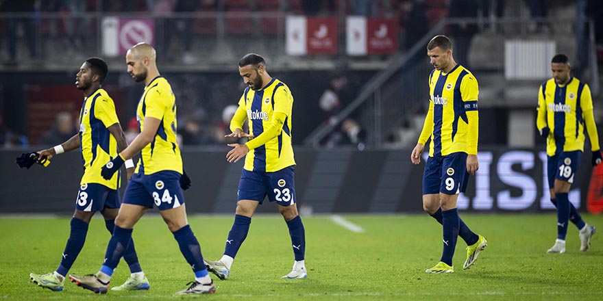 Fenerbahçe ligin ilk bölümünü "mutsuz" bitirdi