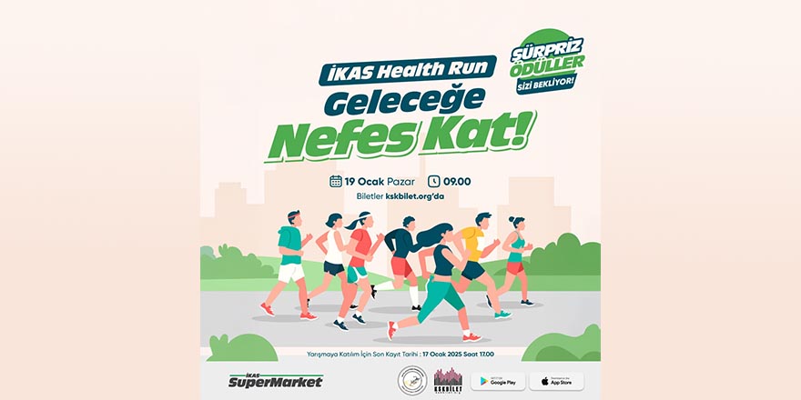 “İKAS Health Run” yarışı pazar günü gerçekleştirilecek