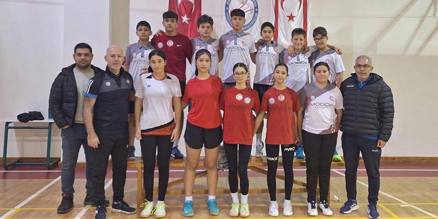 Badmintonda U15 milli takımı belirlendi