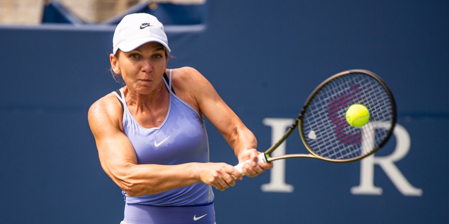 Simona Halep, kortlara veda etti