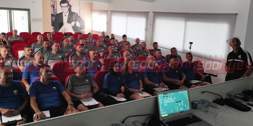 Futbolda antrenör kursları devam ediyor