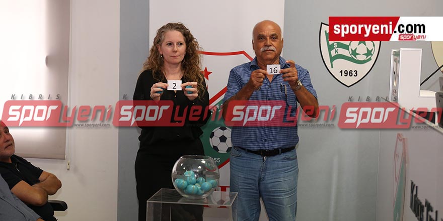 Yeni sezon fikstürü çekildi