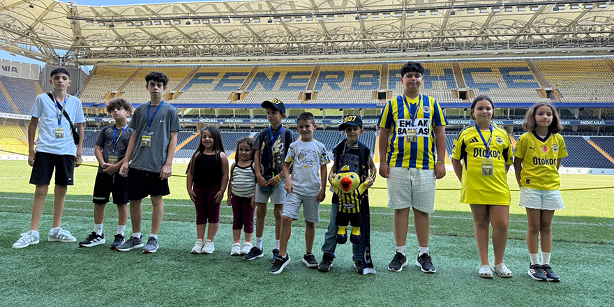Minik Fenerbahçelilerin unutulmaz günü