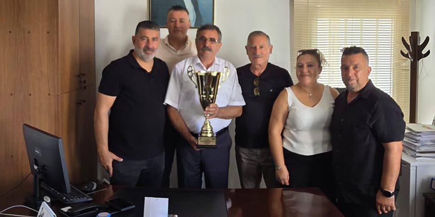 Şampiyon Pınarbaşı’ndan Çelebi’ye teşekkür ziyareti