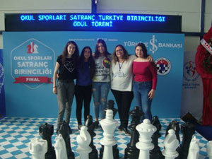Okulların satrançta Türkiye başarısı