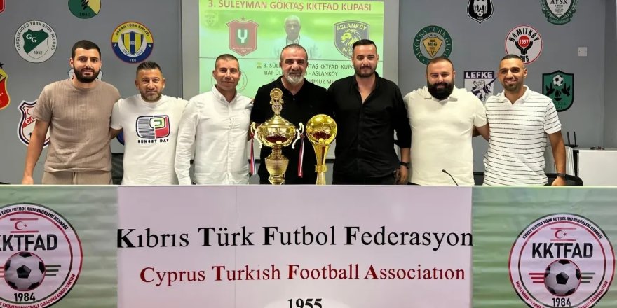 Süleyman Göktaş KKTFAD Kupası basın toplantısı düzenlendi